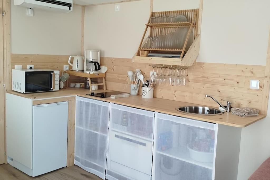 Berck-Plage - 2 Hebergements Insolites Tiny House De 2 A 8 Personnes Exterior foto